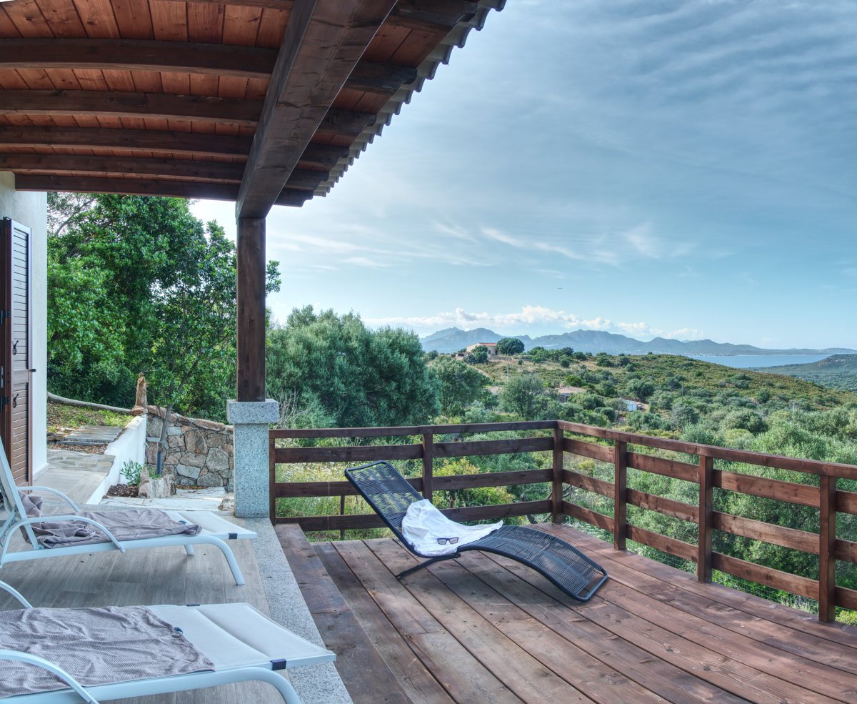 Wooden terrace with stunning Sea View